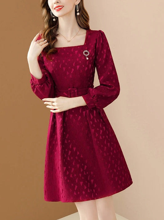 Robe Vintage Bordeaux