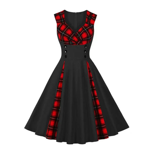 Robe Rockabilly Rétro Pin Up 50's