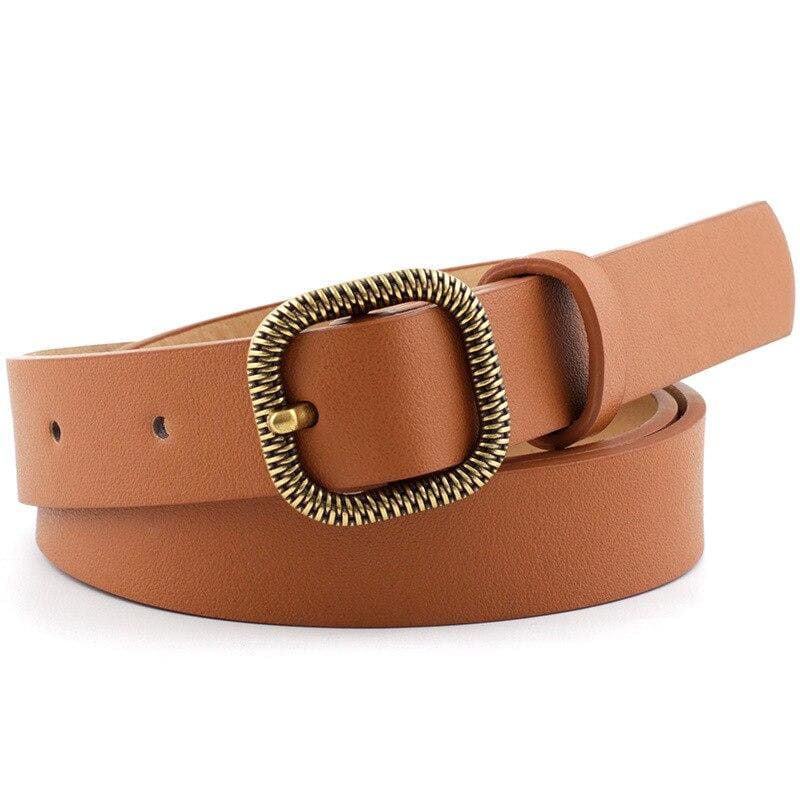 Ceinture Années 50 Rockabilly Camel