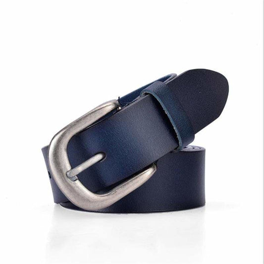 Ceinture Bleue en Cuir Années 50