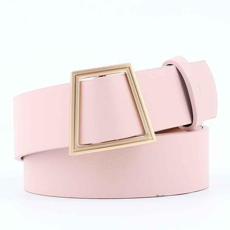 Ceinture Rose Années 50 Boucle Retro