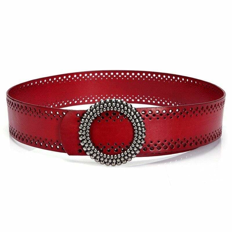 Ceinture Rouge Rockabilly