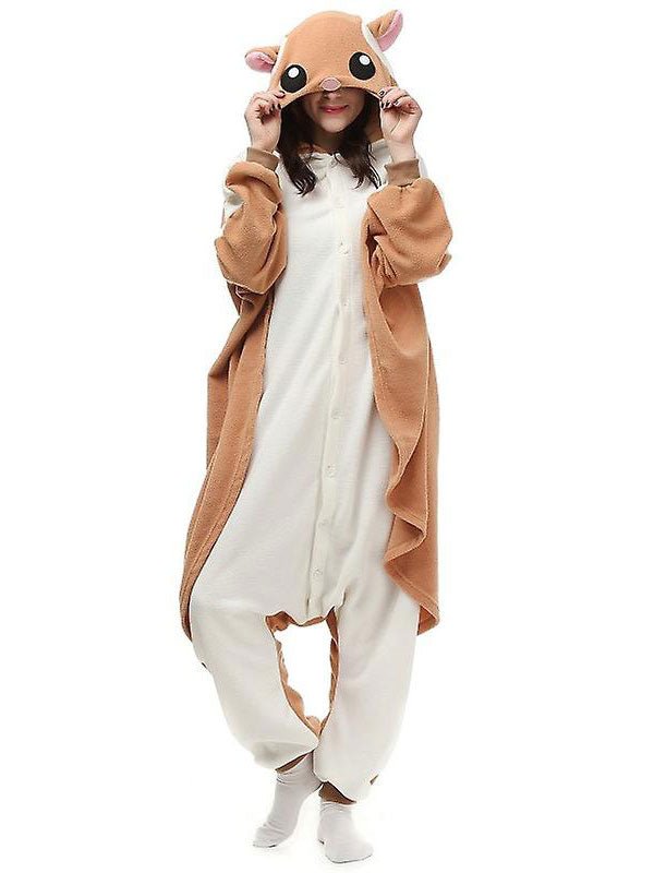 Combinaison Pyjama Pour Femme "Écureuil - Volant" - Robitta