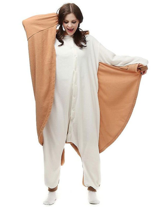 Combinaison Pyjama Pour Femme "Écureuil - Volant" - Robitta