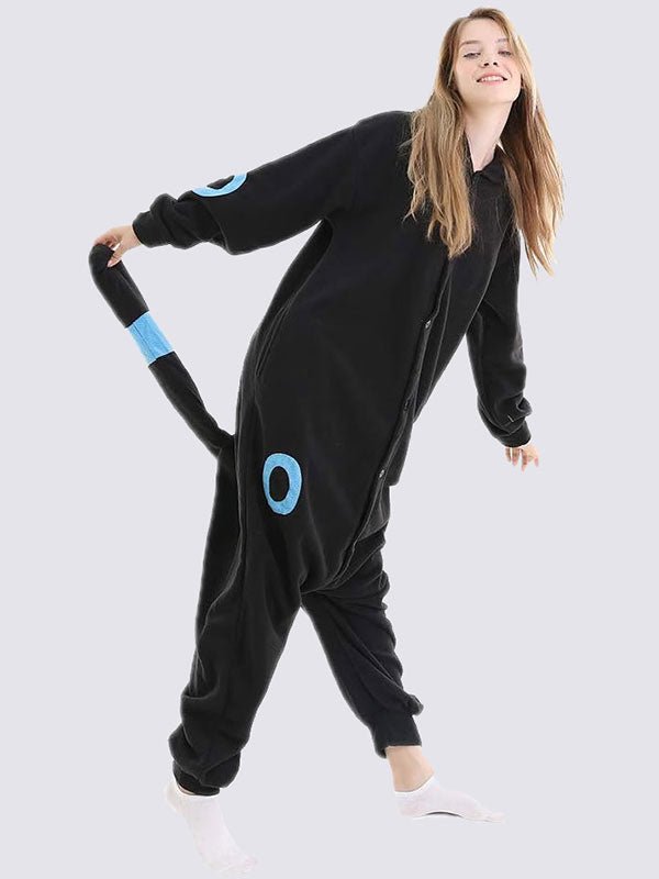 Combinaison Pyjama Pour Femme "Noctali Umbréon Bleu" - Robitta