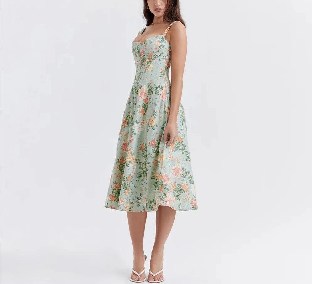 Robe Flavia Florale Midi