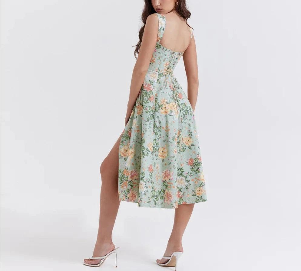 Robe Flavia Florale Midi