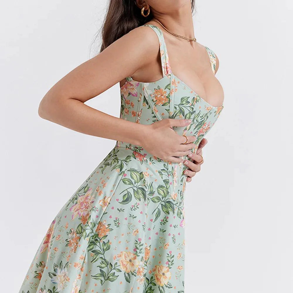 Robe Flavia Florale Midi