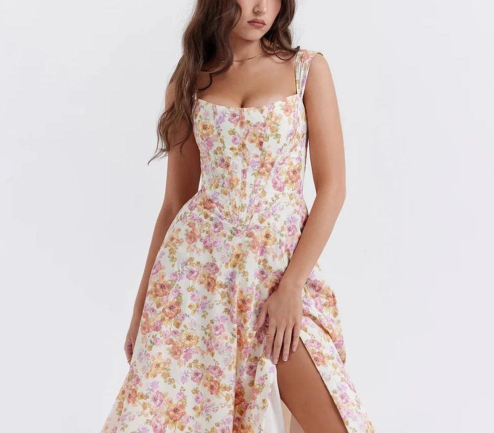 Robe Flavia Florale Midi