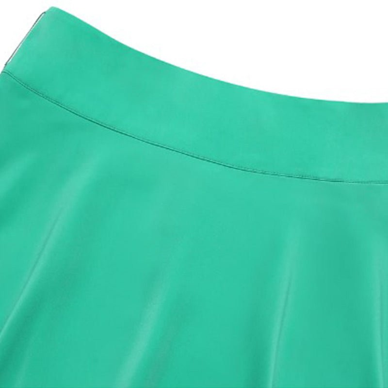 Jupe Année 50 Vert Balançoire - Robitta
