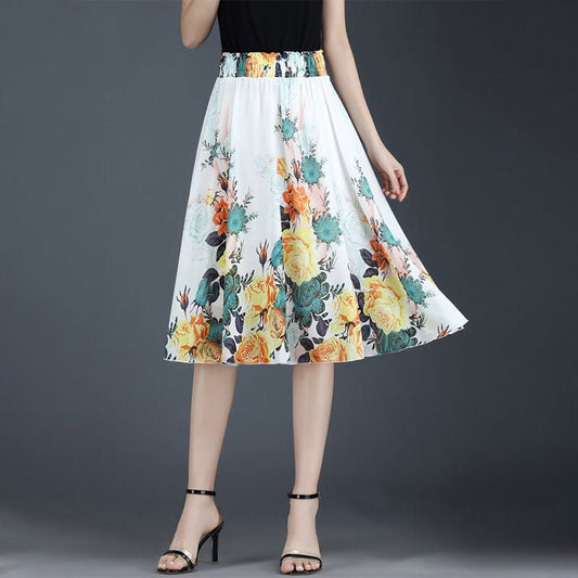 Jupe Année 50 Vintage Nature - Robitta