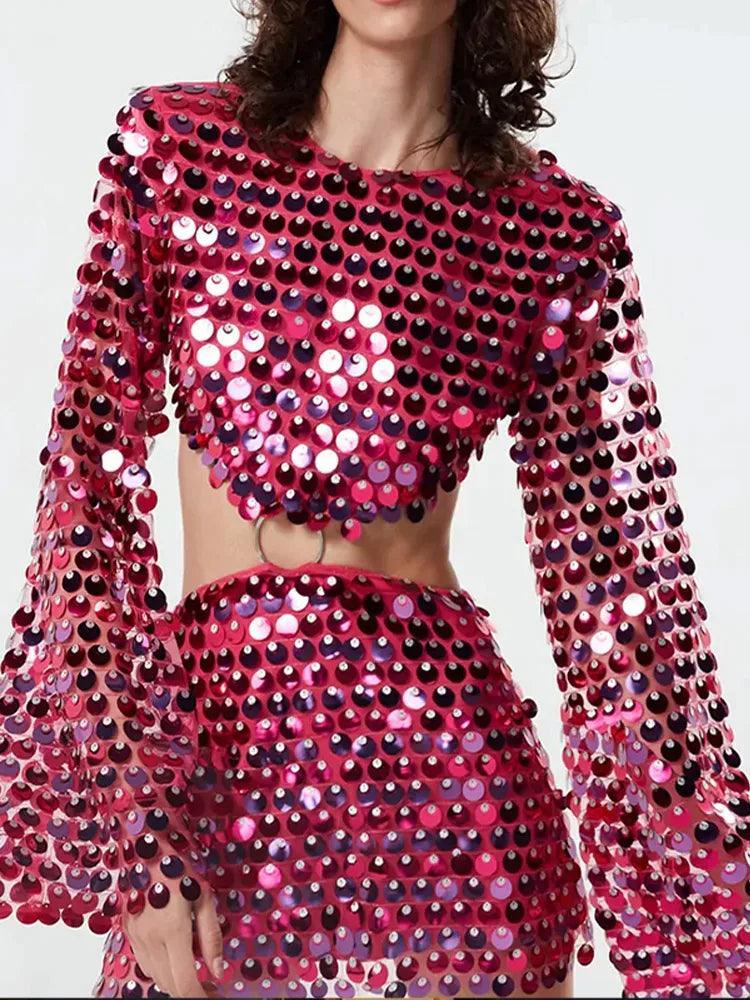 Mini Robe Nadina Sequined