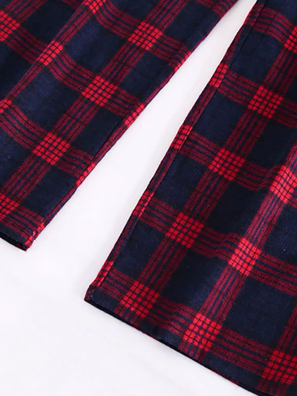 Pyjama Pour Homme À Carreaux "Douceur de Nuit" - Robitta