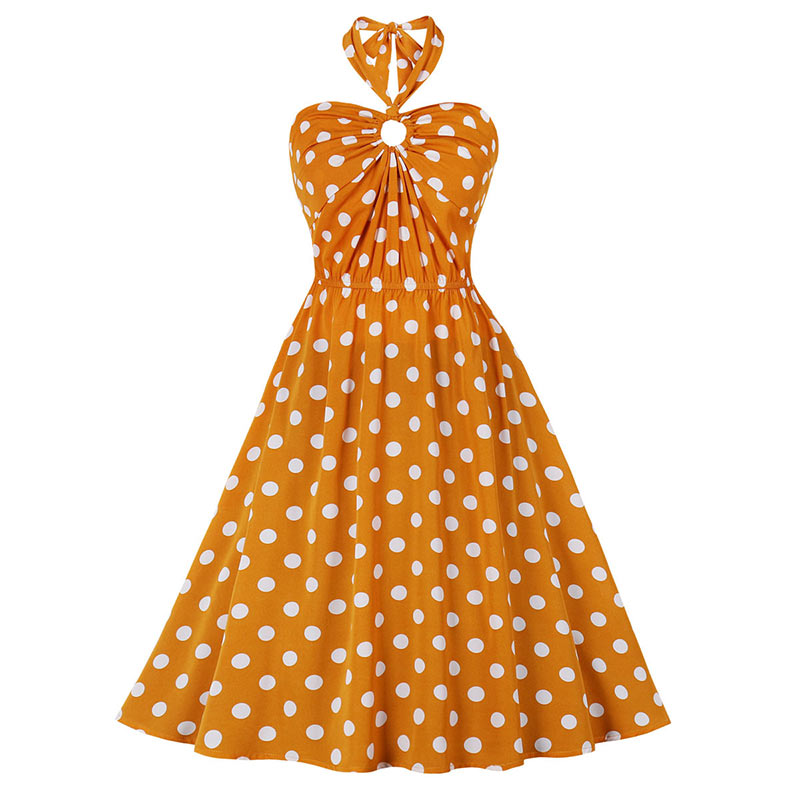 Robe à Pois Années 50