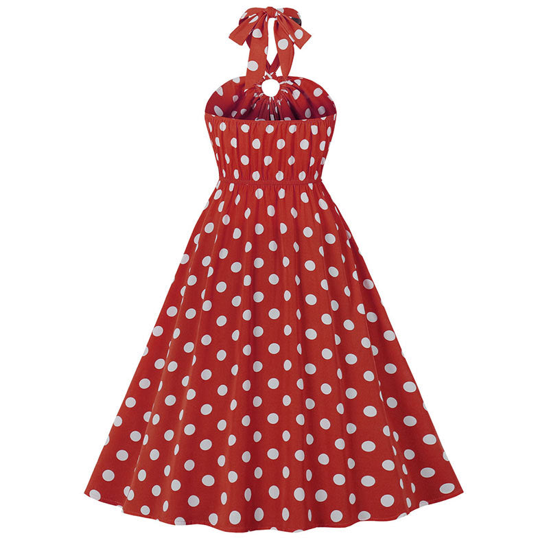 Robe à Pois Années 50