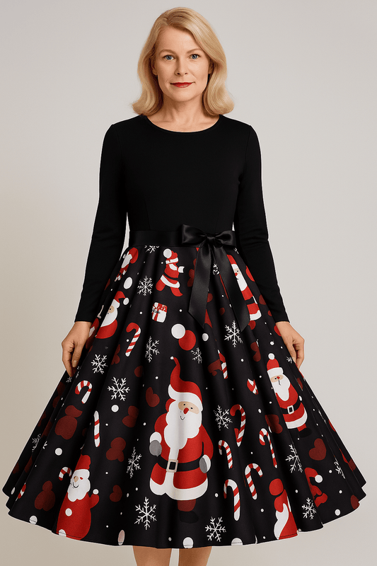Robe Année 50 Noël - Robitta