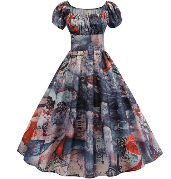 Robe Année 50 Victorienne