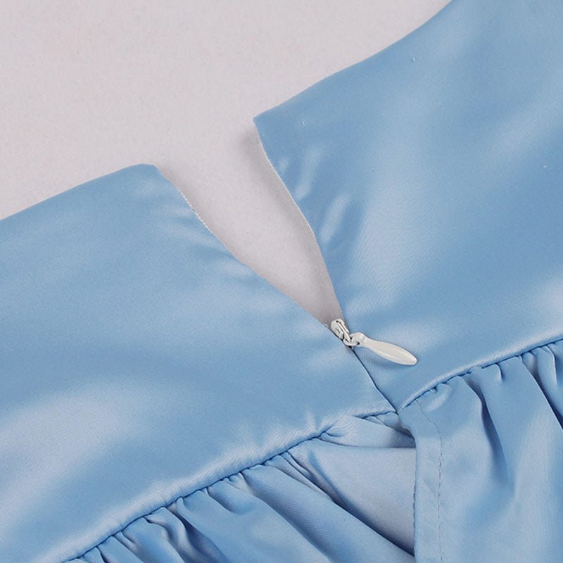 Robe Années 50 Bleu - Robitta