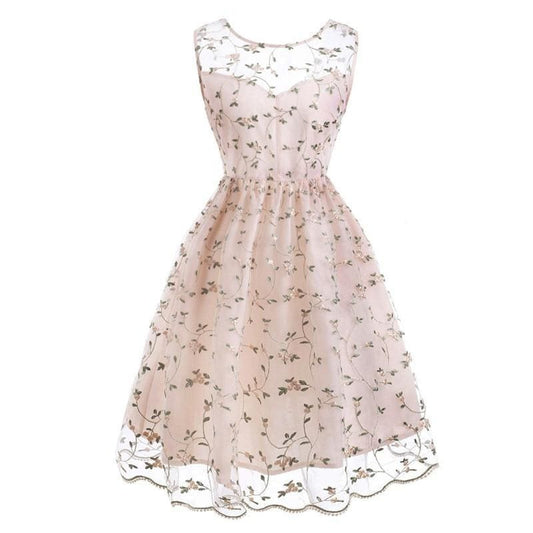 Robe Boheme Années 50 Chic