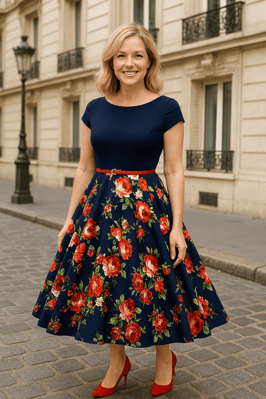 Robe Pin Up Fleur - Robitta