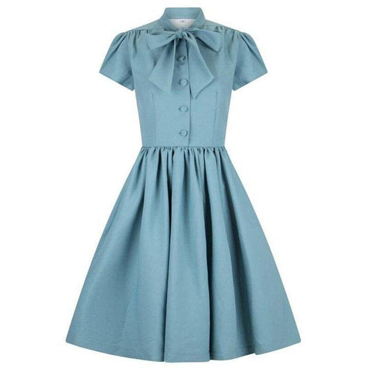 Robe Retro Bleu