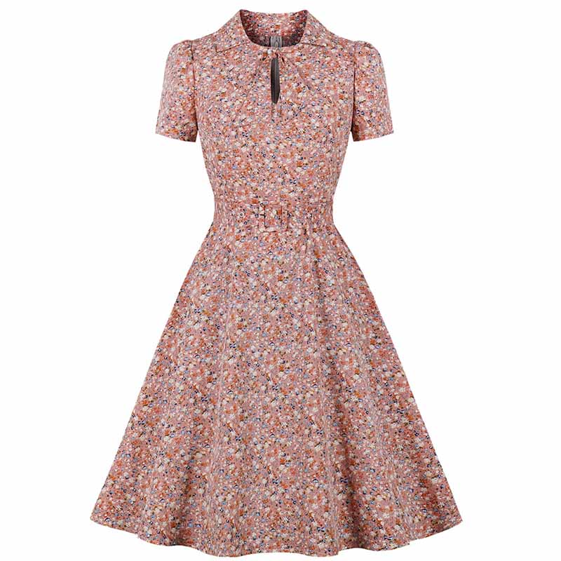 Robe Retro Été