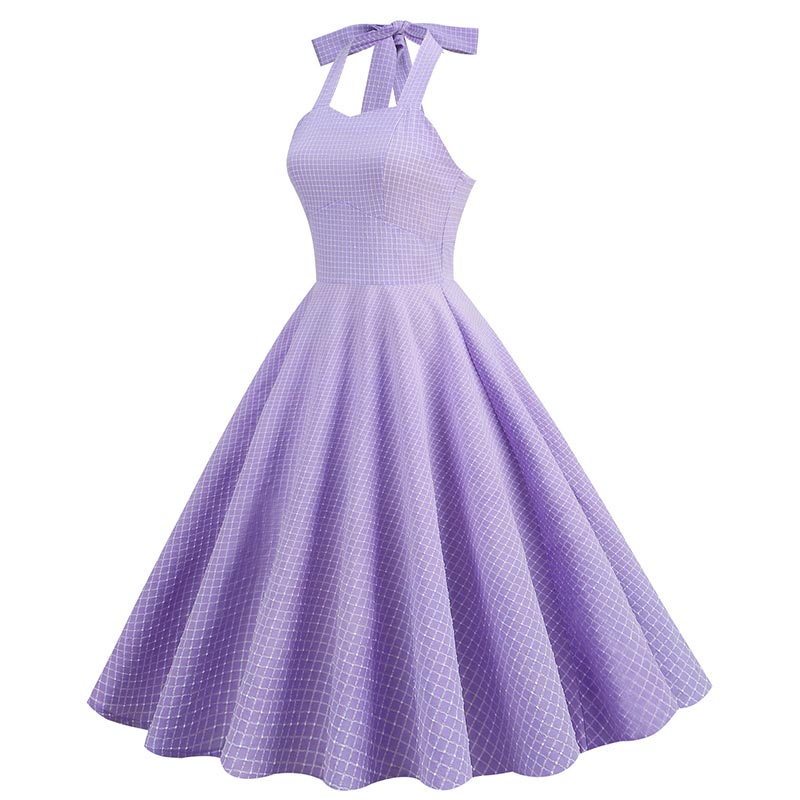 Robe Violette Année 50