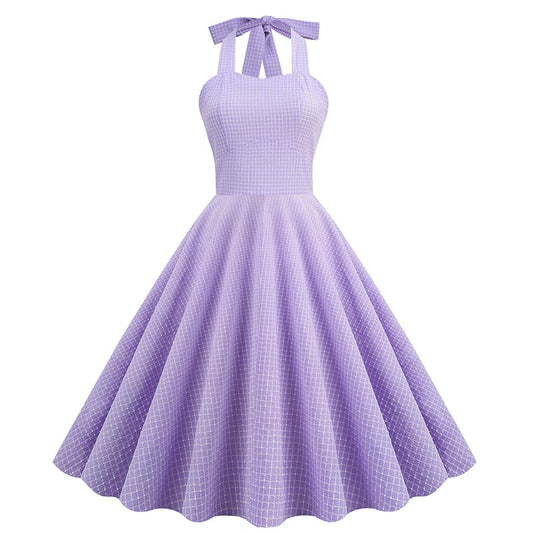 Robe Violette Année 50