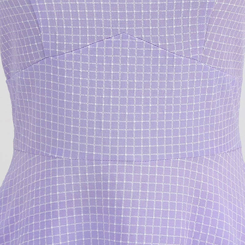 Robe Violette Année 50