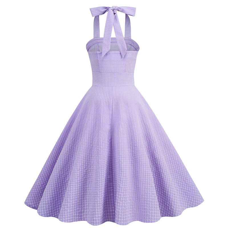 Robe Violette Année 50