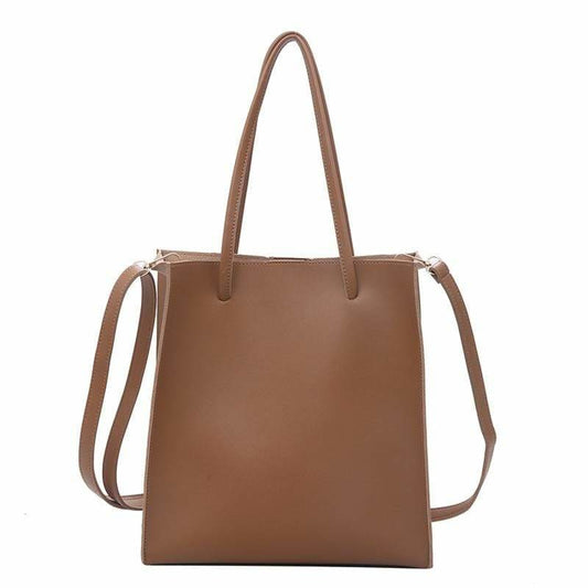 Sac à Main Année 50 Simple Marron