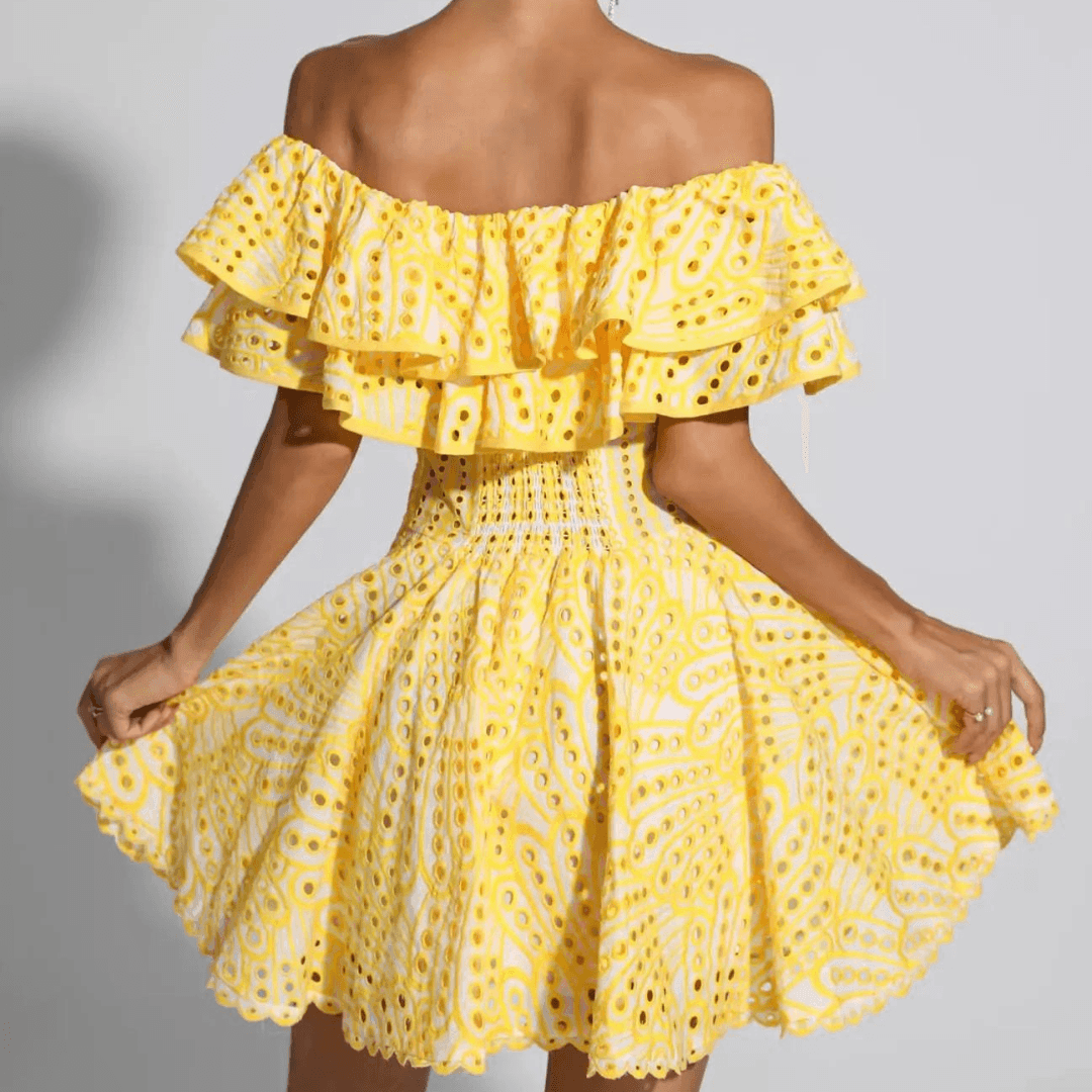 Robe Zakia Ruffles